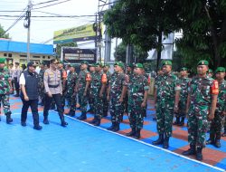 Pgs Kasdim 0617/Majalengka Hadiri Apel Siaga Penanggulangan Bencana Alam Tingkat Kabupaten Majalengka