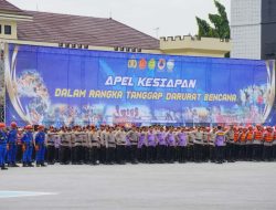 Pimpin Apel Tanggap Darurat Bencana, Kapolri: Beri Rasa Aman ke Masyarakat