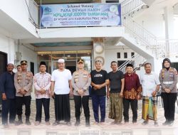 Kapolres Pidie Jaya Tinjau Personel Pengamanan Wisma Dewan Hakim MTQ Aceh XXXVII
