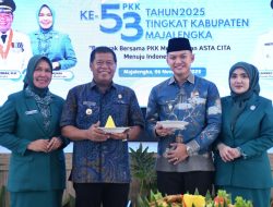 Peringatan Hari Kesatuan Gerak (HKG) PKK Ke-53 siap Memujudkan Visi Majalengka Langkung Sae