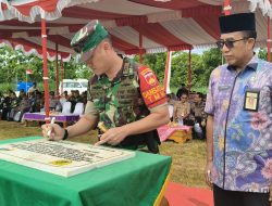 Tutup TMMD Mlale Jenar, Dandim Sragen sampaikan TMMD selesai tepat waktu