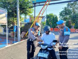 Propam Polres Majalengka Gelar Gaktibplin, Periksa Kelengkapan Administrasi Personel