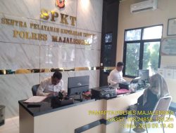 SPKT Polres Majalengka Terima Laporan Kehilangan Akta Kelahiran