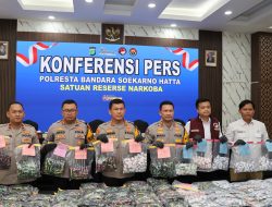 Polresta Bandara Soetta Bongkar Peredaran Vape Etomidate Terbesar di Indonesia Senilai Rp 42,5 Miliar
