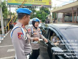 Propam Polres Majalengka Gelar Gaktibplin, Tingkatkan Disiplin dan Ketertiban Personel