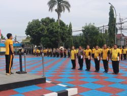 Polres Majalengka Gelar Apel Pagi Sebelum Olahraga Rutin
