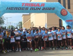 Ribuan Pelari Ramaikan Trisula Heroes Run 2025 di Timika