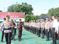 Kapolres Indramayu Pimpin Apel Gelar Pasukan Operasi Zebra Lodaya 2025