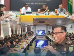 Kejaksaan Tinggi Aceh Menerima Kunjungan Kerja Sekretaris Jaksa Agung Muda Pidana Militer