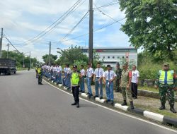 Kodim 0724/Boyolali Amankan Kunjungan Kerja Presiden RI ke-8 Prabowo Subianto di Solo Raya