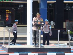 Wakapolres Majalengka Pimpin Apel Pagi, Tekankan Larangan Gaya Hidup Hedonis bagi PNPP dan Keluarganya