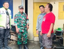 Ada Maksut dan Tujuan Apa, Babinsa Kratonan, Bhabinkamtibmas & Linmas Datangi Ketua RT