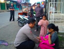 Polisi Bantu Warga Melahirkan di Pinggir Jalan, Ibu dan Bayi Selamat