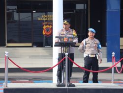 Wakapolres Majalengka Pimpin Apel Pagi, Tekankan Larangan Gaya Hidup Hedonis bagi Personel