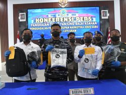 Selamatkan Generasi Muda, TNI AL Gagalkan Penyelundupan 1,5 KG Sabu di Tanjungbalai Asahan