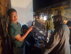 Polisi Amankan Puluhan Botol Miras di Pasar Ciawitali