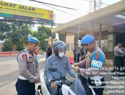 Propam Polres Majalengka Gelar Gaktibplin untuk Tingkatkan Disiplin Personel