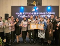 Kapolda Jabar Terima Penghargaan Polri Awards “HeForShe” dari Kapolri