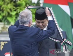 Raja Kerajaan Yordania Beri Medali Kehormatan Tertinggi ke Presiden Prabowo