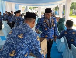 Moment HUT KORPRI ASN Majalengka Kumpulkan Donasi 51 Juta untuk Korban Bencana Alam Aceh dan Sumatera.