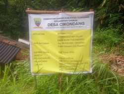Terkait Pekerjaan yang Kurang Maksimal di Desa Cikondang, Pengusaha: Segera Ada Perbaikan