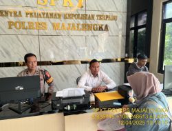 SPKT Polres Majalengka Terima Laporan Kehilangan Akte Kelahiran Warga Majalengka