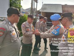 Propam Polres Majalengka Gelar Gaktibplin untuk Tingkatkan Disiplin dan Ketertiban Personel