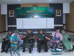 Kodim Majalengka Gelar Baksos Donor Darah dan Cek Kesehatan Peringati HUT ke-76 Korem 063/SGJ