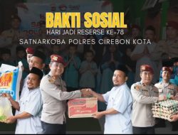 Polres Cirebon Kota Gelar Bakti Sosial, Peringati Hari Jadi Reserse ke-78
