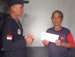 DPD IWOI Kab.Majalengka Berikan Santunan kepada Kasum di Desa Beusi