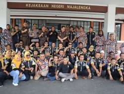 Polres Majalengka Gelar Pengamanan Audiensi LSM GMBI, Pastikan Situasi Tetap Kondusif