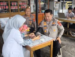 Sie Dokkes Polres Majalengka Gelar Pemeriksaan Kesehatan Rutin Usai Sarapan Pagi