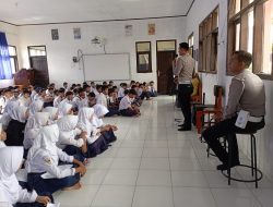 Sat Lantas Polres Majalengka Gelar Police Goes To School di SMPN 7 Majalengka