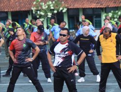 Kodim 0617/Majalengka Gelar Olahraga Bersama Forkopimda Peringati Hari Infanteri, Hari TKR, dan HUT ke-76 Korem 063/SGJ