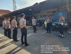Kasiwas Polres Majalengka IPDA Dodo Sosialisasikan SP4N Lapor Kepada Anggota Sat Tahti