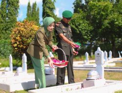 Peringati Hari Juang TNI AD ke-80, Kodim 0724/Boyolali Gelar Ziarah di TMP Ratna Negara