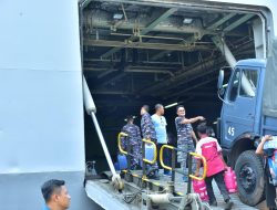 TNI AL Kembali Siapkan KRI, Embarkasikan Logistik Hingga Tabung Gas Kebutuhan Masyarakat