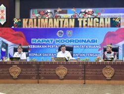 Perkuat Sinergi, Kapolda Kalteng Hadiri Rakor Pertanahan dan Tata Ruang di Kantor Gubernur
