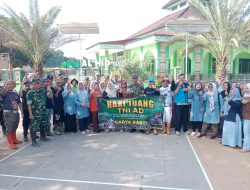 Koramil Leuwimunding Gelar Aksi GEBER, Wujud Nyata Hari Juang TNI AD di Desa Rajawangi