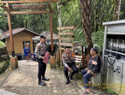 Unit Pam Obvit Sat Samapta Polres Majalengka Laksanakan Pendataan dan Pemetaan Kerawanan Objek Wisata Antisipasi Libur Nataru