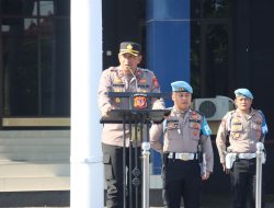 Wakapolres Majalengka Pimpin Apel Pagi dan Sosialisasikan Larangan Gaya Hidup Hedonis bagi PNPP Polri