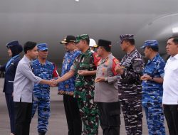 Wapres RI Transit di Lanud Soewondo, Disambut Pangdam I/BB, Lanjut ke Gayo Lues Tinjau Korban Bencana Aceh