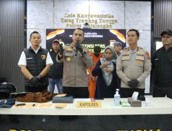 Press Release Ungkap Perkara Tindak Pidana Pencurian dengan Kekerasan.