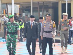 Pgs Kasdim Majalengka Hadiri Apel Gelar Pasukan Operasi Lilin Lodaya 2025