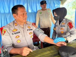 Sidokkes Polres Majalengka Laksanakan Pelayanan Kesehatan Personel Operasi Lilin Lodaya 2025