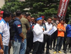 Polres Majalengka Laksanakan Pengamanan Sidang Pleno Penetapan Upah Minimum Tahun 2025