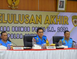 Polda Jambi Sidang Kelulusan Akhir Bintara Brimob Polri TA 2026 Panda Polda Jambi