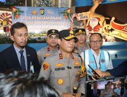 Kapolda Metro Jaya Tinjau Pospam Operasi Lilin Jaya 2025 di Bandara Soekarno-Hatta