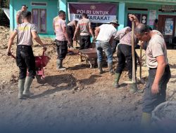 “Kami Tidak Sendiri, Polisi dan Warga Bergotong Royong Bangkit Pasca Banjir Bandang dan Longsor di Bener Meriah”