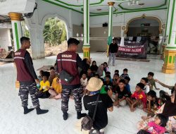 Tim Trauma Healing TNI AL, Membalut Luka Psikologis Anak-Anak Terdampak Bencana di Bireuen